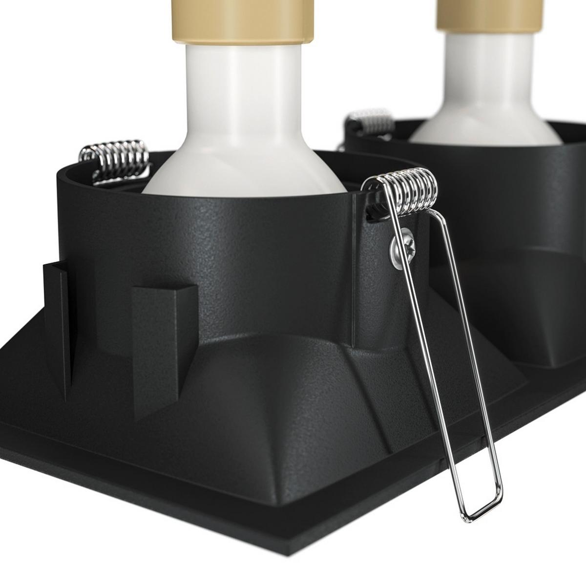 DECKENLEUCHTE DOT - Schwarz, Modern, Metall (17,3/9/4,2cm) - MAYTONI