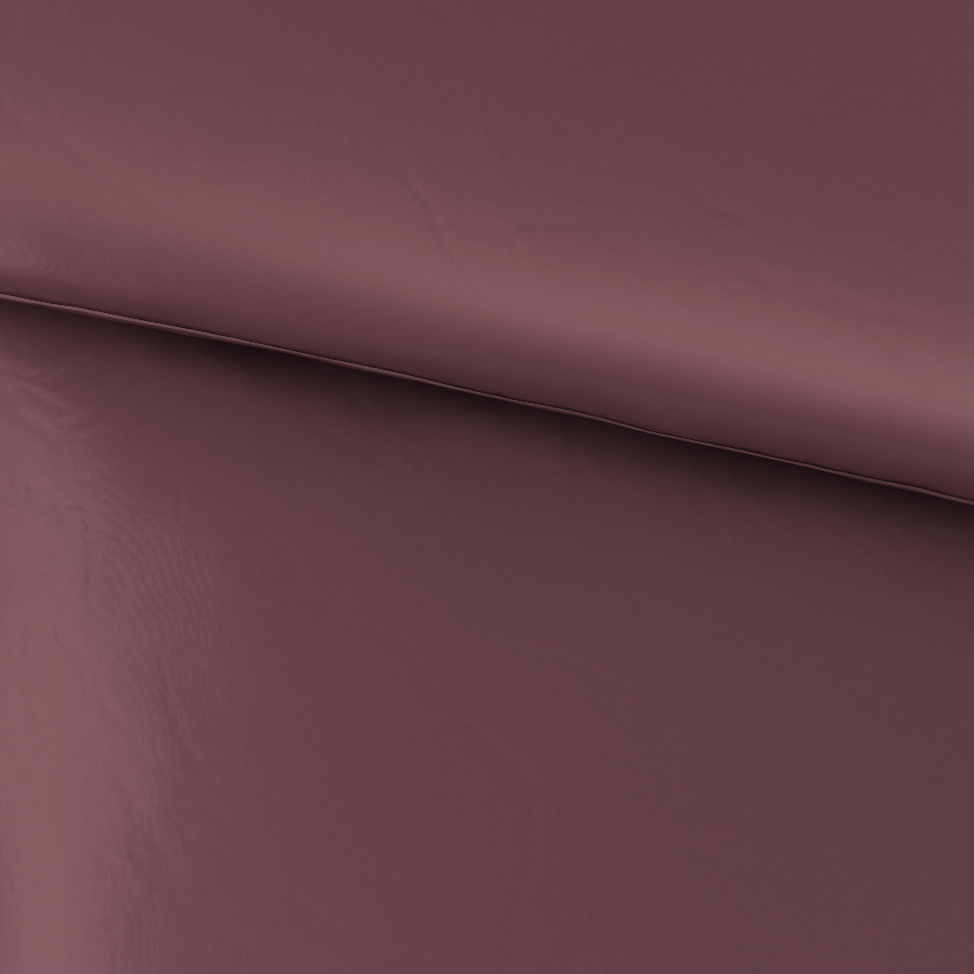 Bettwäsche Alex Uni ca. 135x200cm - Beere, MODERN, Textil (135/200cm) - Premium Living