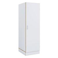 Wäscheschrank Rislo - Honigeiche/Weiss, Trend, Holzwerkstoff/Kunststoff (50/162/60cm) - MID.YOU