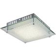 LED-Deckenleuchte Chris, max. 12 Watt - Chromfarben/Weiß, MODERN, Glas/Metall (28/7cm) - MÖMAX modern living