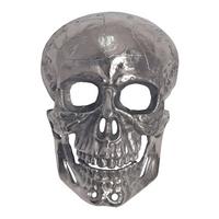 Stenska Dekoracija Skull - srebrne barve, Design, kovina (30/41/15,5cm) - Livetastic