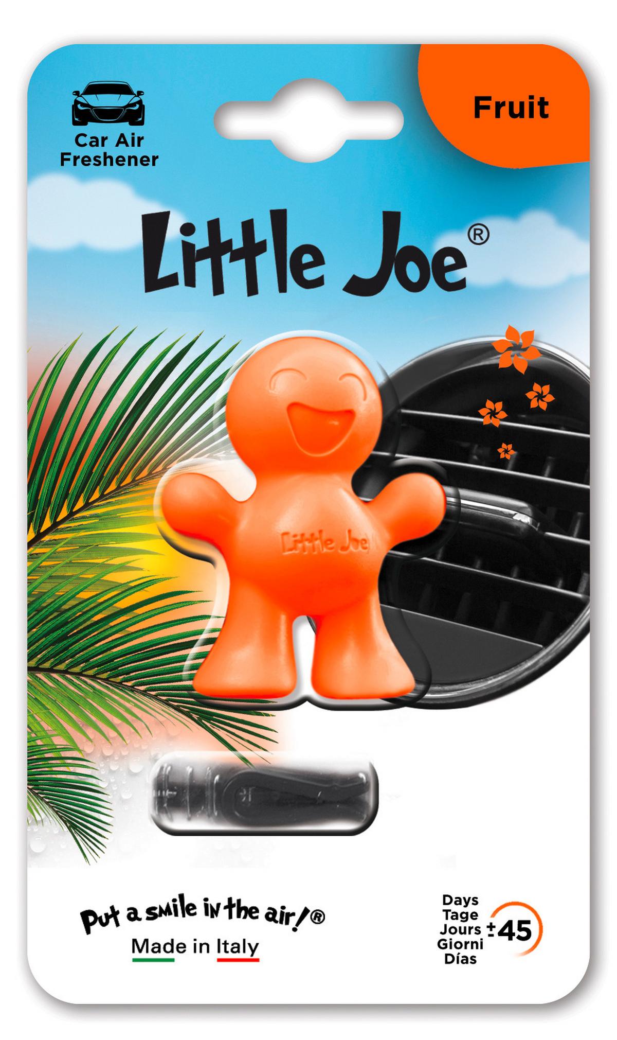 Autóillatosító Little Joe Fruit - narancs, műanyag (.26/14.5/8.5cm)