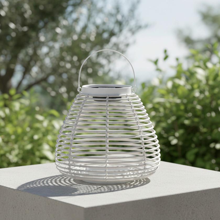 UTOMHUSLAMPA ANINA - vit, Modern, metall/plast (36/35/36cm) - Bessagi Garden