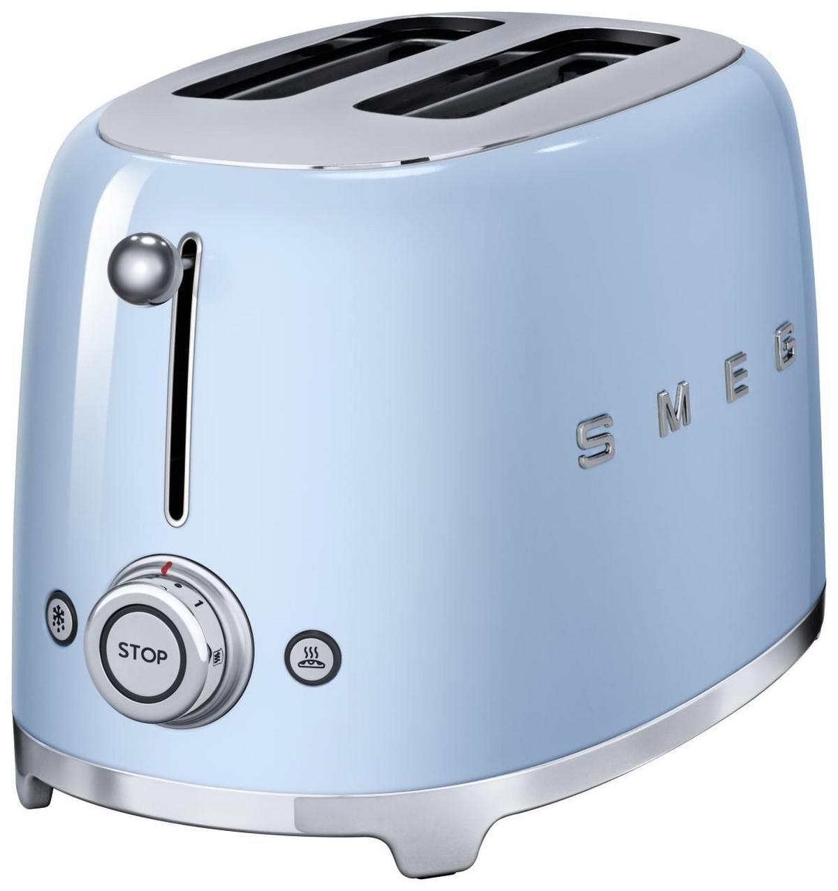 TOSTER TSF01PBEU - jasnoniebieski, Basics, metal (31/19,8/19,5cm) - SMEG