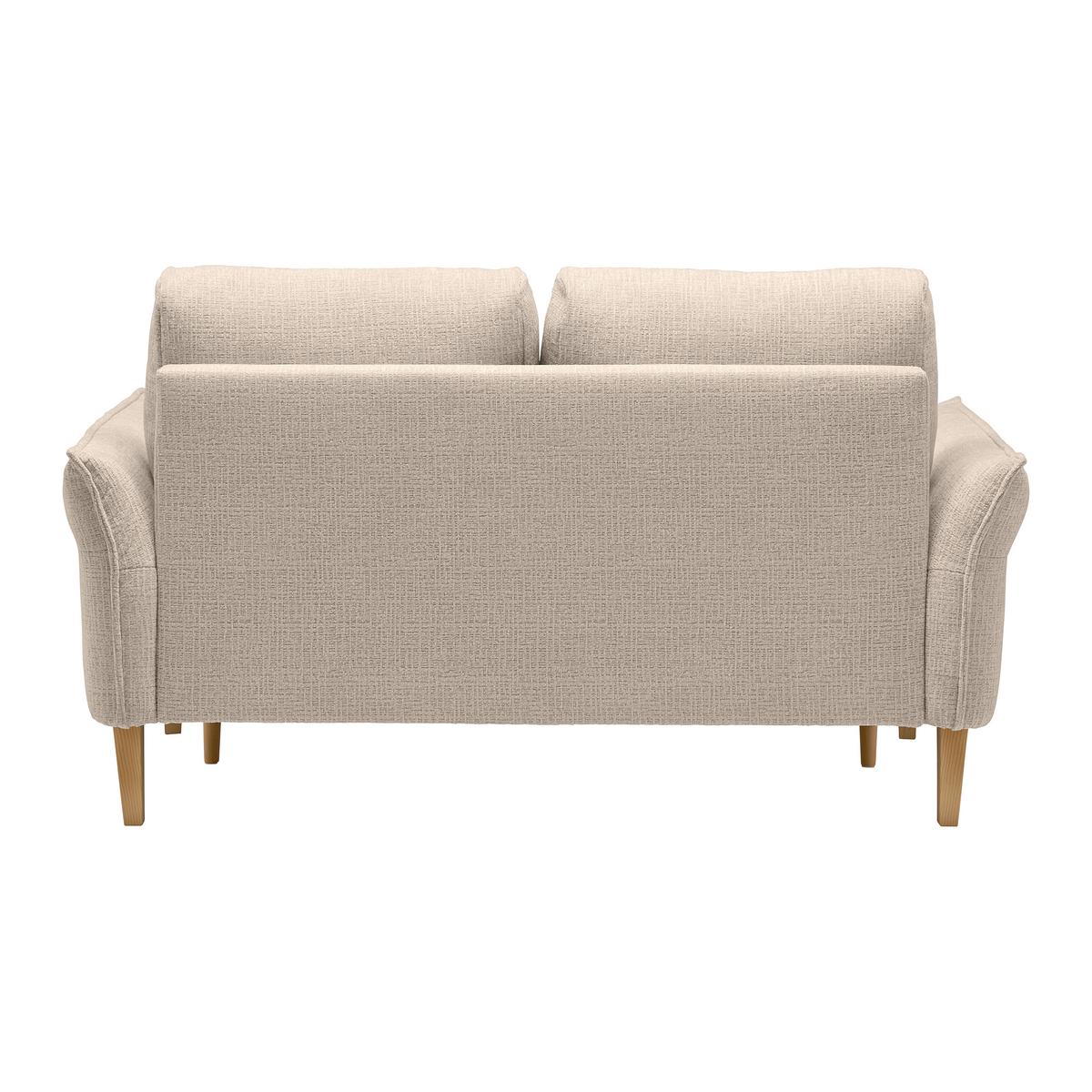 CANAPEA CU 2 LOCURI CUSTOM - bej/crem, Modern, textil (150/85/92cm) - Mömax