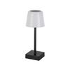 PORTABEL LAMPA EMO - vit/svart, Modern, metall/plast (10,5/25cm) - Mömax