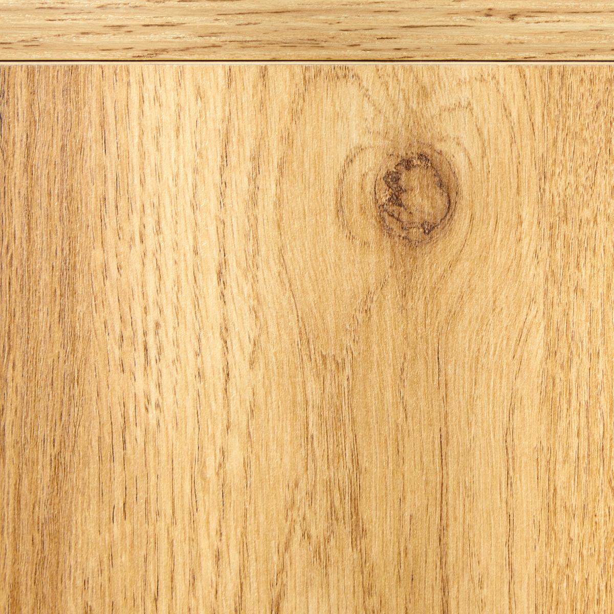 étagère in Schwarz/Naturfarben - Schwarz/Naturfarben, Modern, Holzwerkstoff/Metall (80/126/33cm) - Mömax