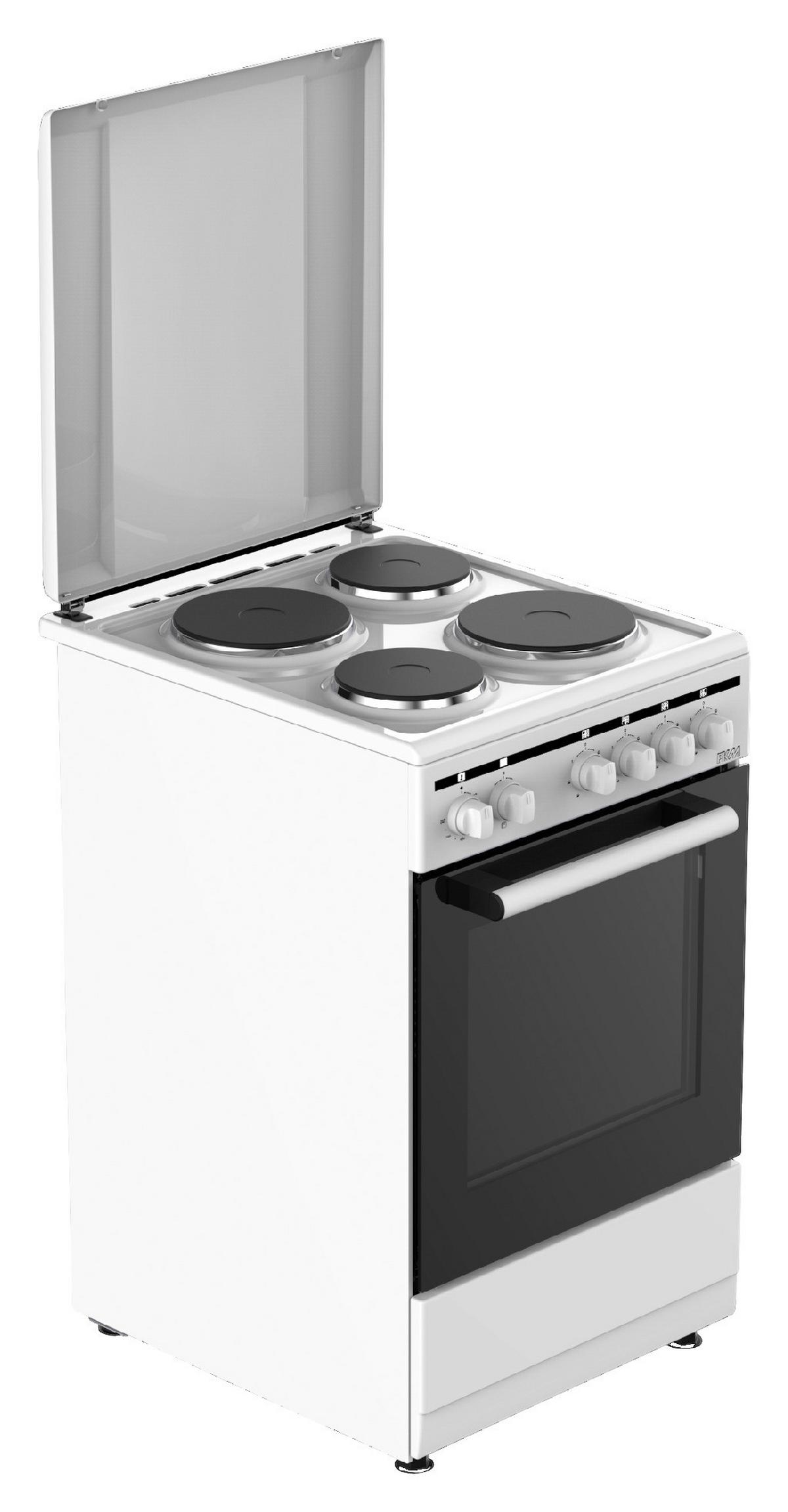 Herd EH4-50KPGDQ Weiß - Weiß, Basics, Metall (49,8/86/61cm) - PKM