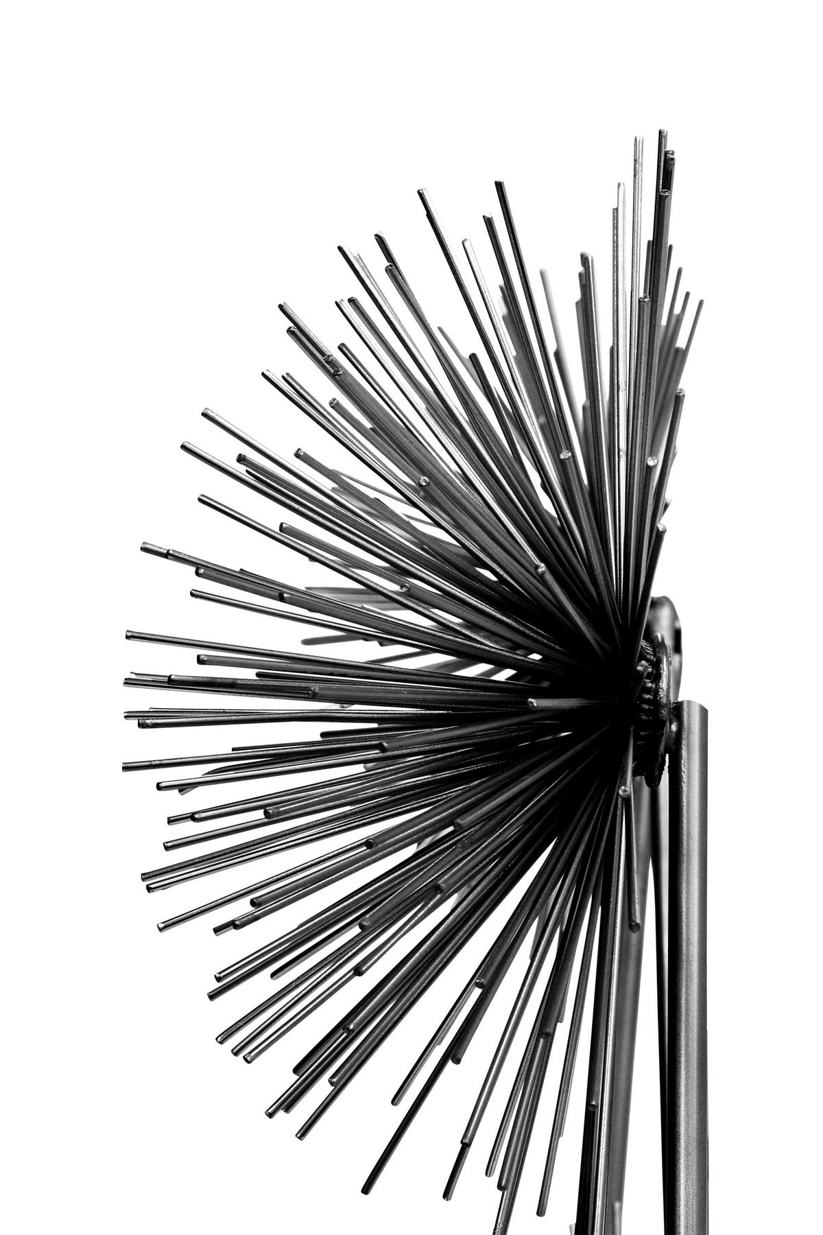 Wanddeko Domizil - Schwarz, Lifestyle, Metall (61/15/80cm) - Kayoom