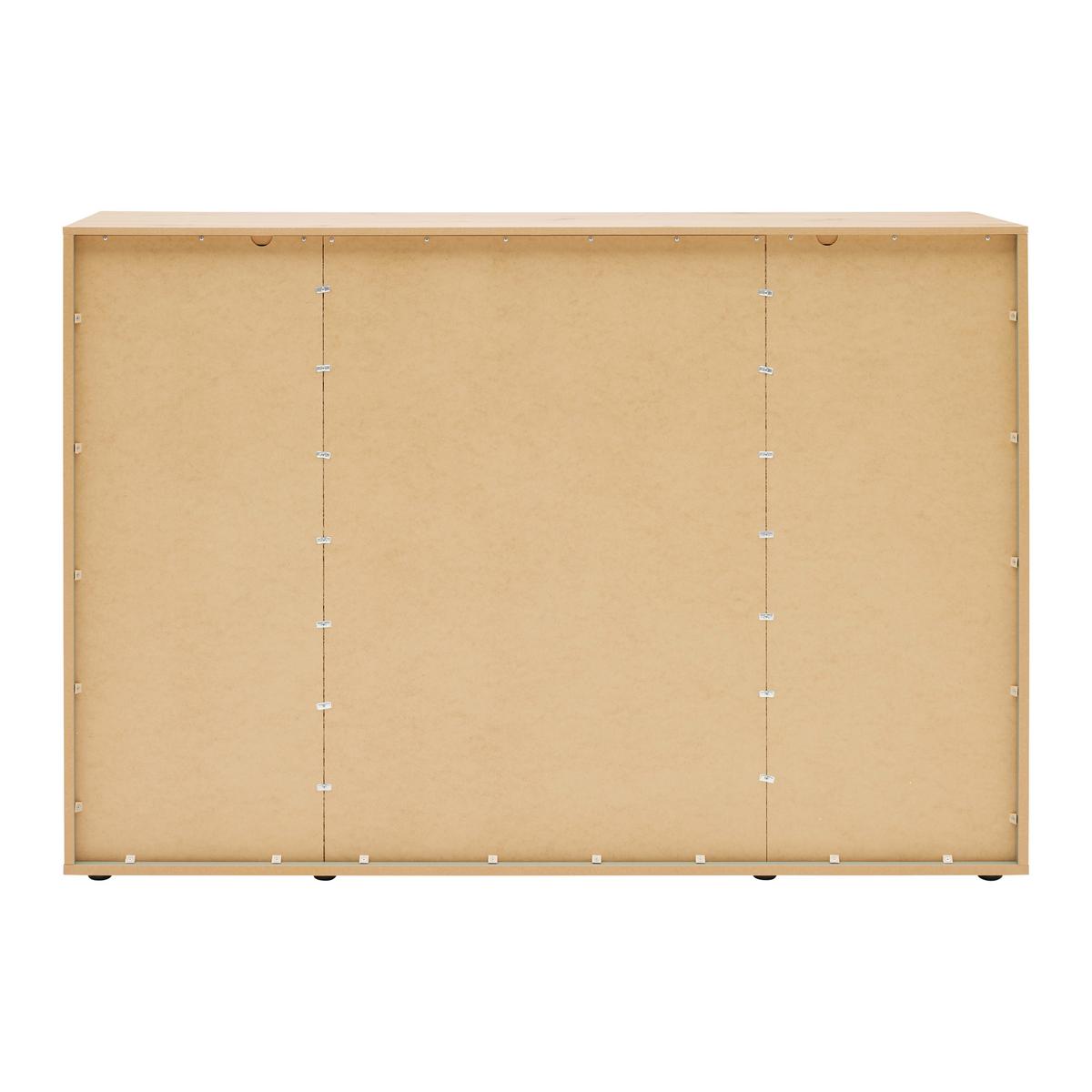 Sideboard Bahia-M Grün/Eiche Artisan - Schwarz/Eiche Artisan, MODERN, Holzwerkstoff (150/101/41cm) - Mömax