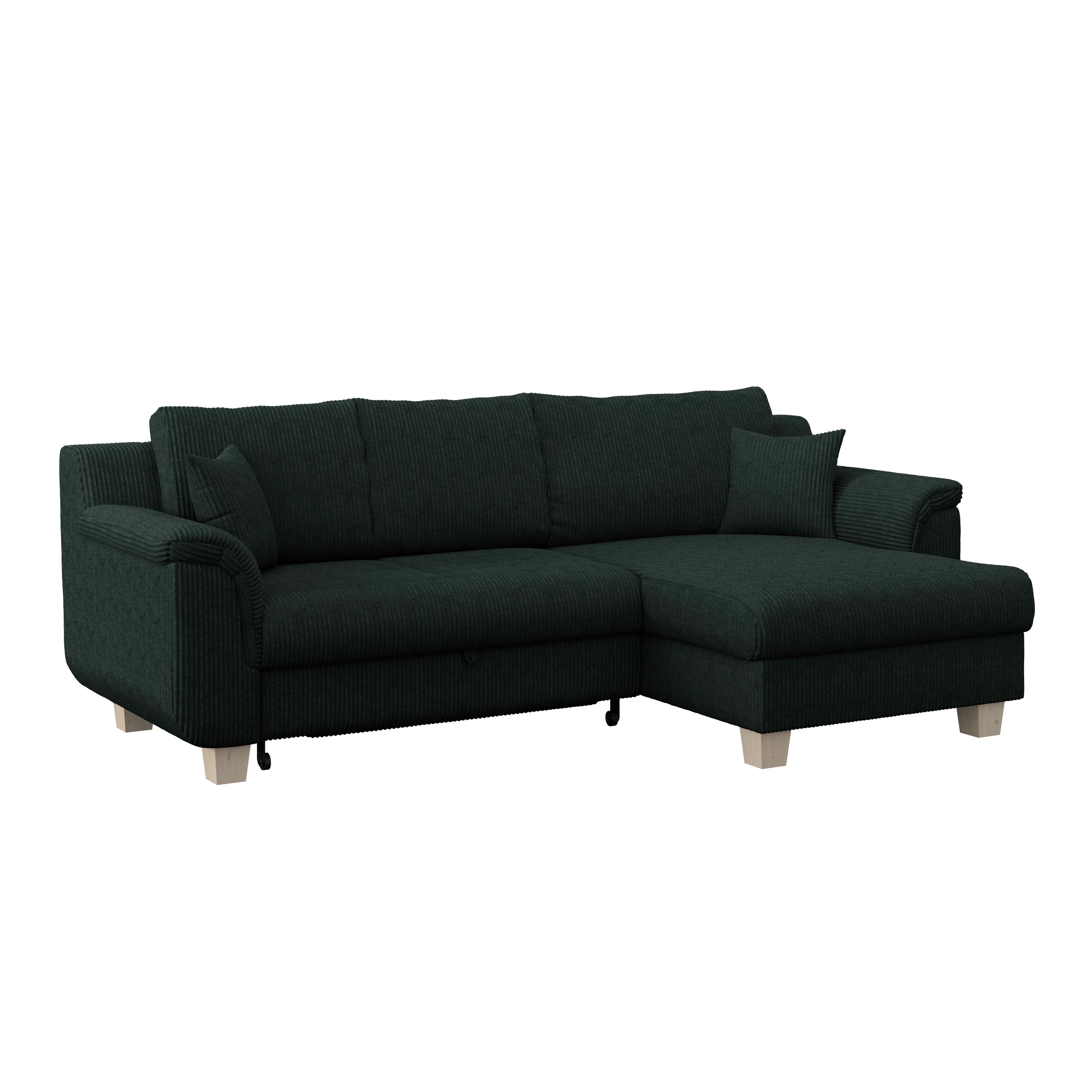 Colţar ALEX - gri închis, Modern, textil (246/88cm)