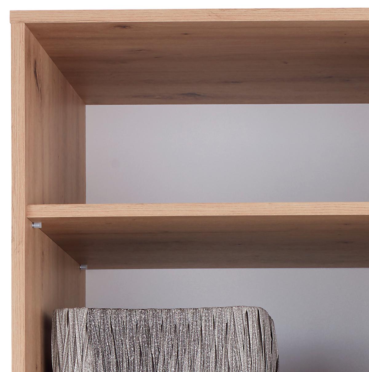 Ormar Za Odjeću Box - bijela/hrast Artisan, Moderno, drvni materijal/plastika (98/205/55cm) - Modern Living