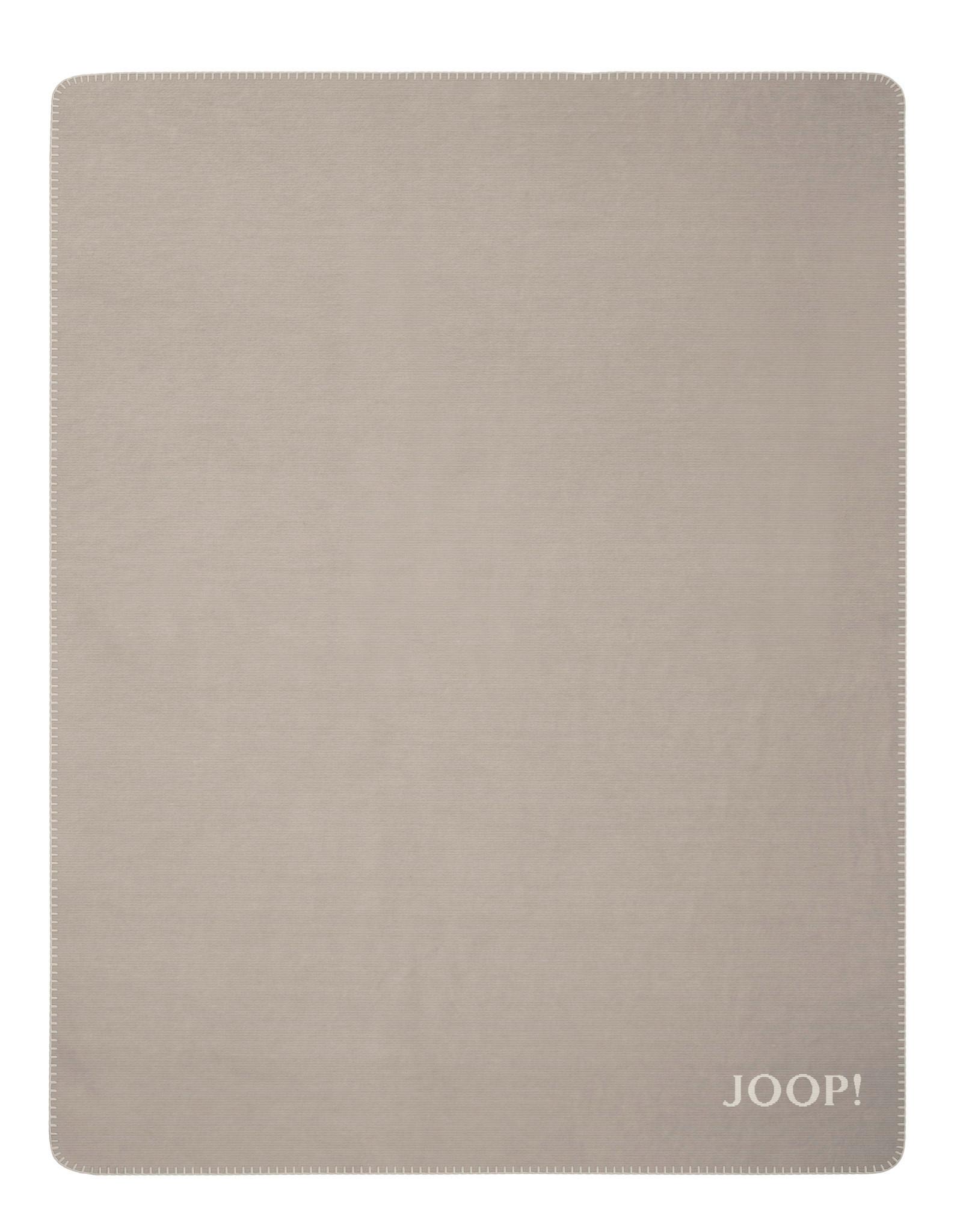 KOC DOMOWY JOOP! MELANGE-DOUBLEFACE - beżowy/kolor naturalny, Design, tkanina (150/200cm) - Joop!