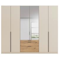 DULAP USI ROTATIVE ALABAMA - argintiu/culoare lemn stejar, Modern, material pe bază de lemn (271/229/54cm) - Modern Living