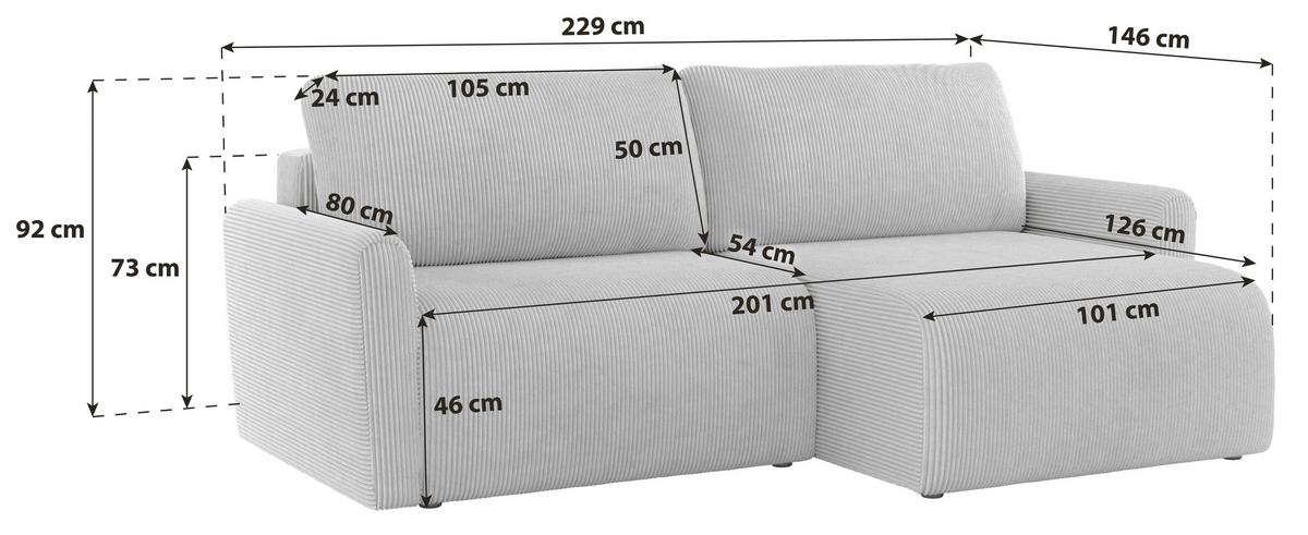 Coltar JOSH - albastru, Trend, textil (229/146cm) - Best Price