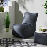Outdoorsitzsack Kea - Grau, MODERN, Textil (80/90/100cm)