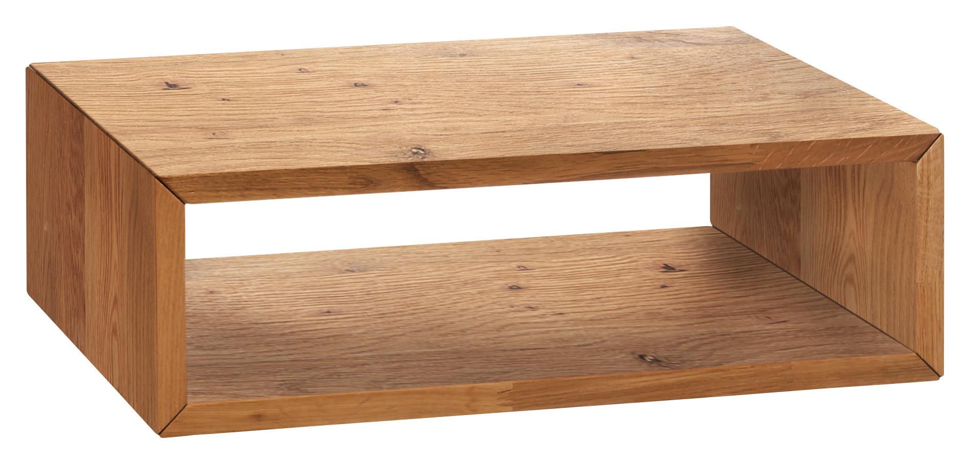 STOLIK NOCNY AKAI - dąb dziki, Natur, drewno (50/16/41cm) - Hasena