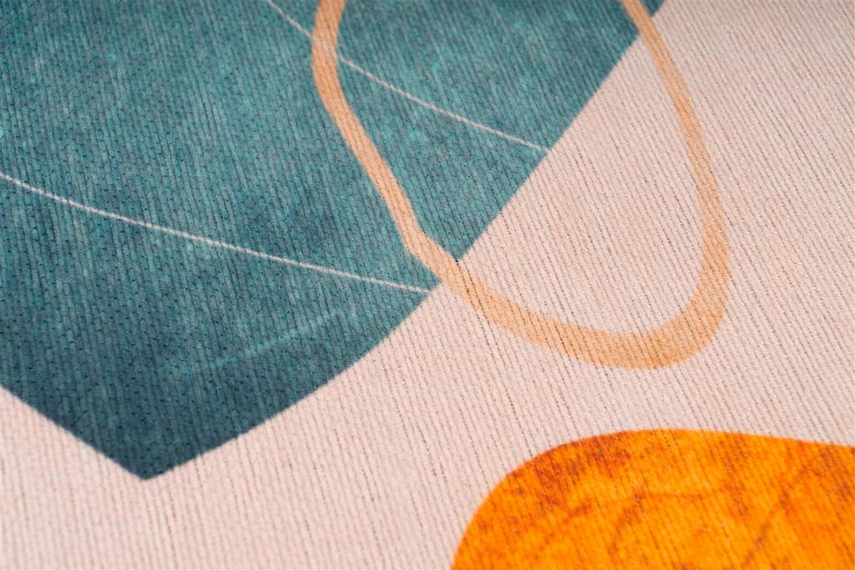 FLACHWEBETEPPICH PICASSA 200 MULTI - Multicolor, Konventionell, Textil (200/290cm) - Kayoom