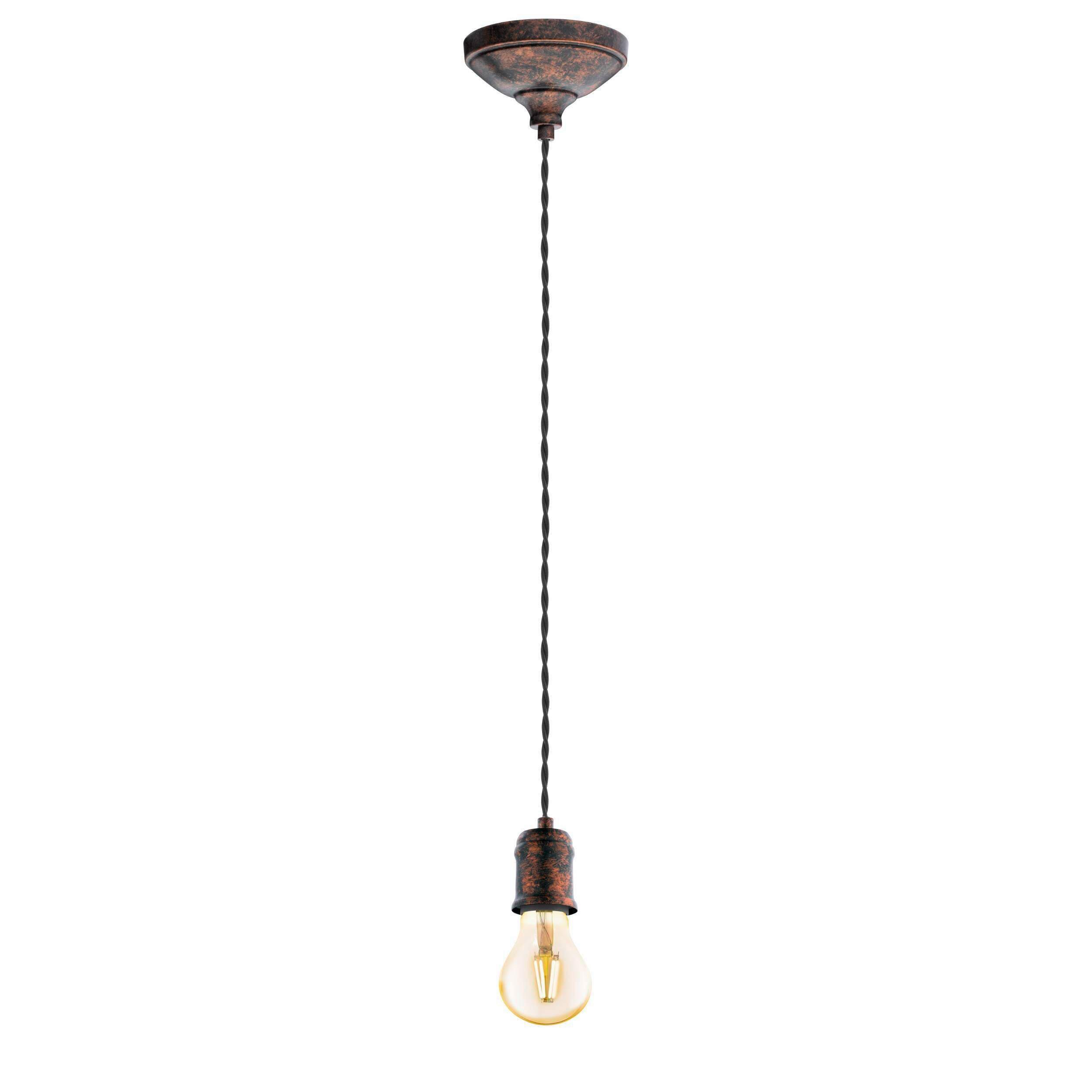 Hängeleuchte 32535_yorth - Kupferfarben, Konventionell, Metall (12.5/200cm) - Eglo