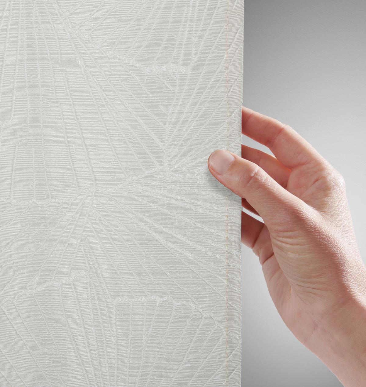 Fertigvorhang Alvis Sandfarben ca. 140x245cm - Sandfarben, Romantik / Landhaus, Kunststoff (140/245cm) - Premium Living