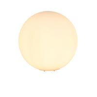 LAMPA STOŁOWA OAKLAND *SBN* - biały, Basics, tworzywo sztuczne/szkło (30cm) - Novel