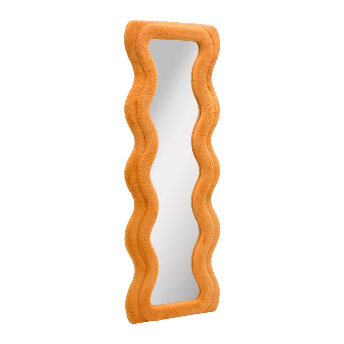 Spiegel Suki Orange ca. 60x160x4cm - Orange, LIFESTYLE, Glas/Holzwerkstoff (60/160/4cm) - Mömax