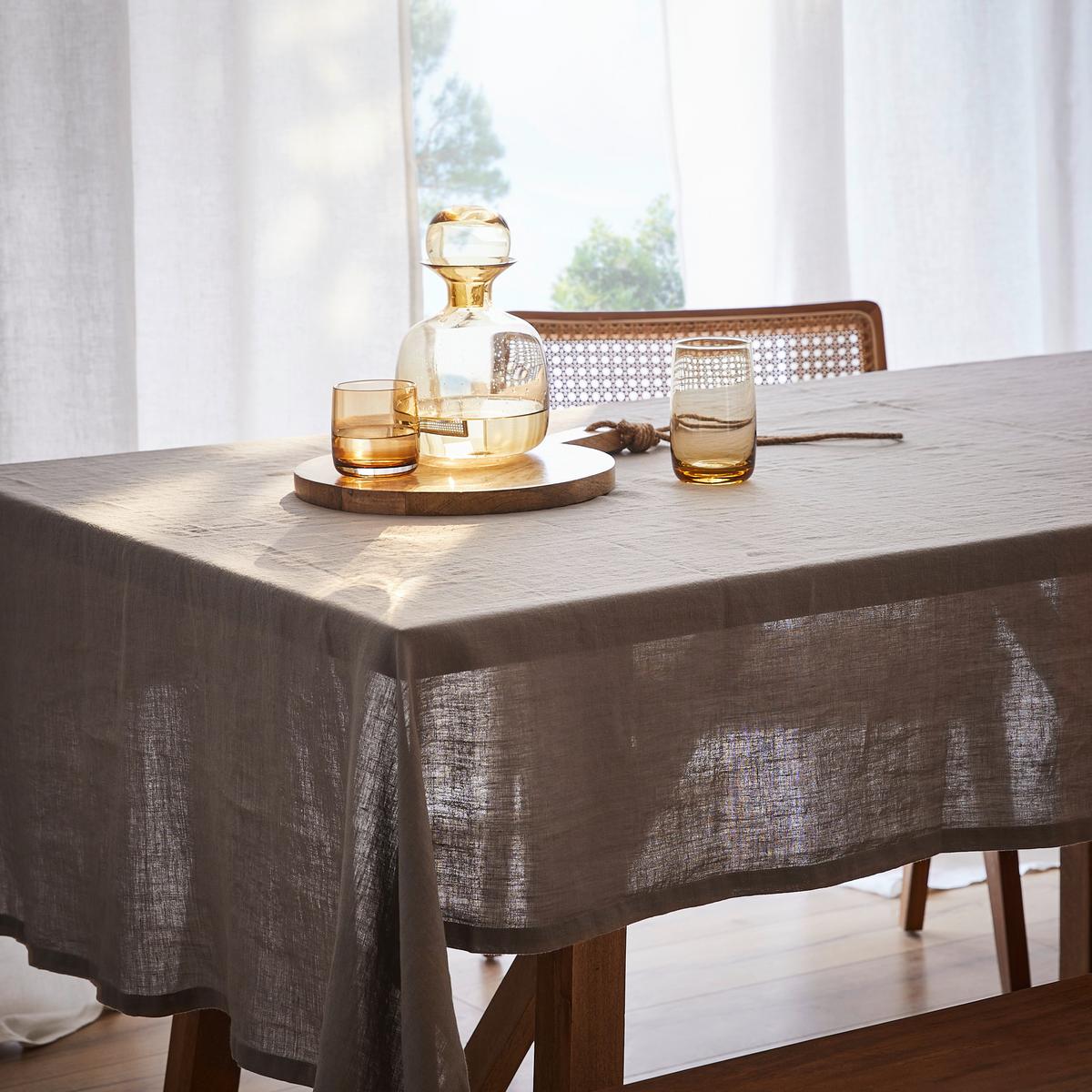 OBRUS TISCHDECKE -TREND- - jasnoszary, Trend, tkanina (140/240cm) - Ambiente