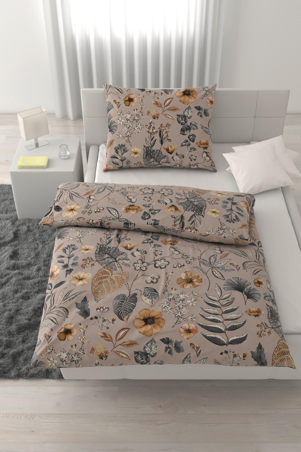 Posteljnina Patlas - bež, Moderno, tekstil (140/200cm) - Mömax