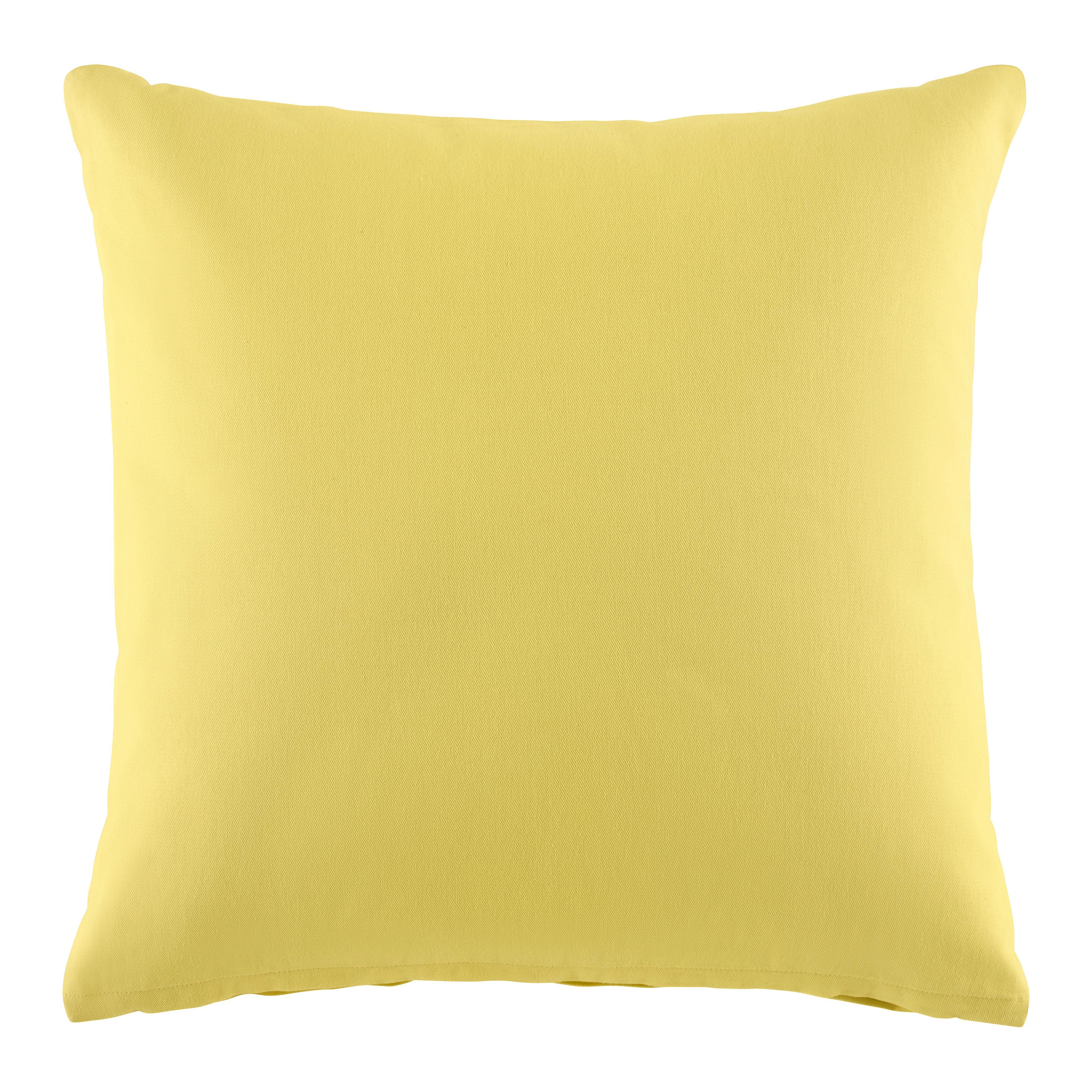 Zierkissen Poppy Gelb ca. 45x45cm - Gelb, KONVENTIONELL, Textil (45/45cm) - Mömax
