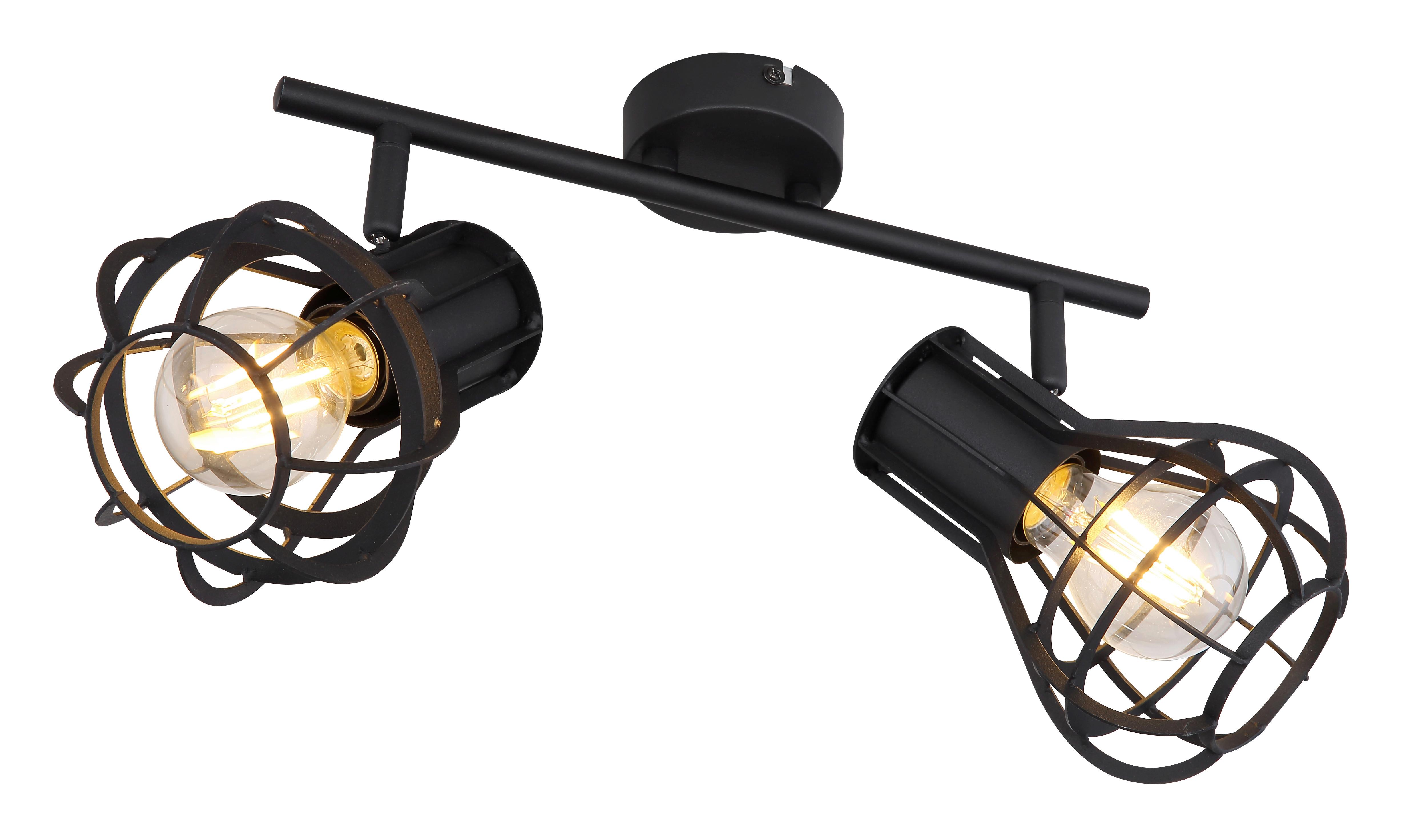 LAMPA REFLEKTOROWA CLASTRA - czarny, Modern, metal (29,5/13/22,5cm)
