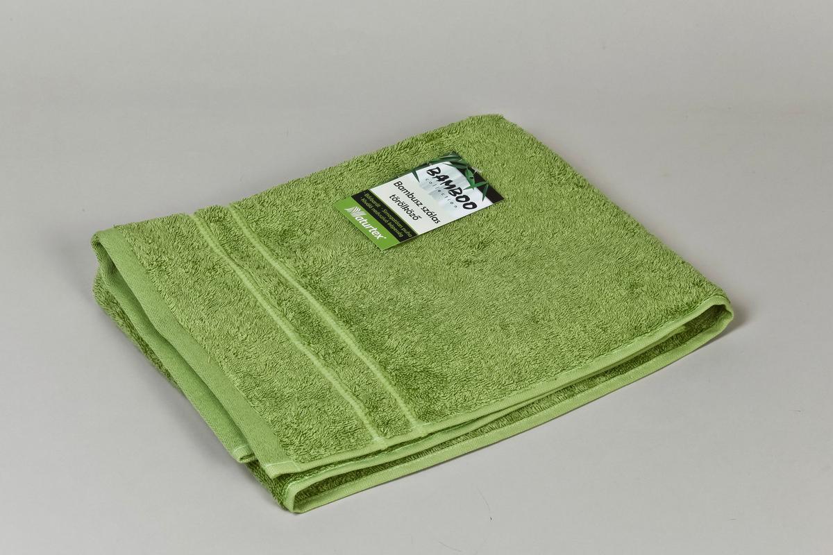 Törölköző Bambuszos 100/150 - lime, textil (100/150cm)