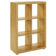 Predelna Stena Aron - aluminij/hrast, umetna masa/leseni material (117/84/35cm)