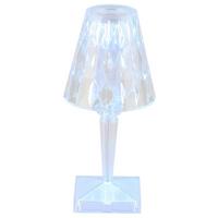 Led Asztali Lámpa Tulio - áttetsző, műanyag (12/26cm) - Modern Living