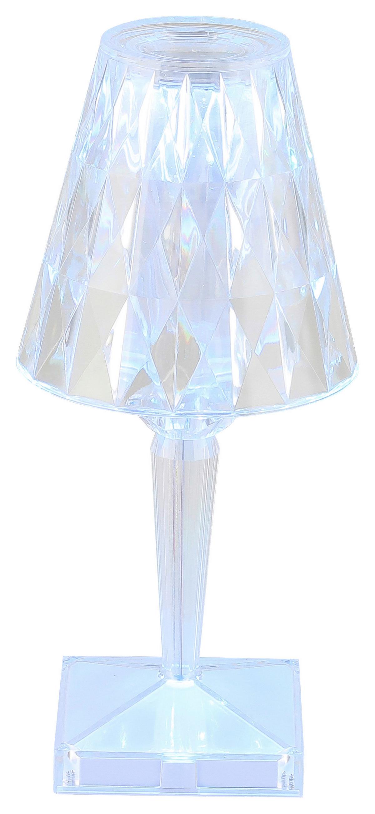 Led Asztali Lámpa Tulio - áttetsző, műanyag (12/26cm) - Modern Living