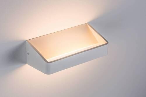 Wandleuchte Bar in Weiß max. 5,5 Watt - Weiß, Design, Metall (10/7cm) - Paulmann