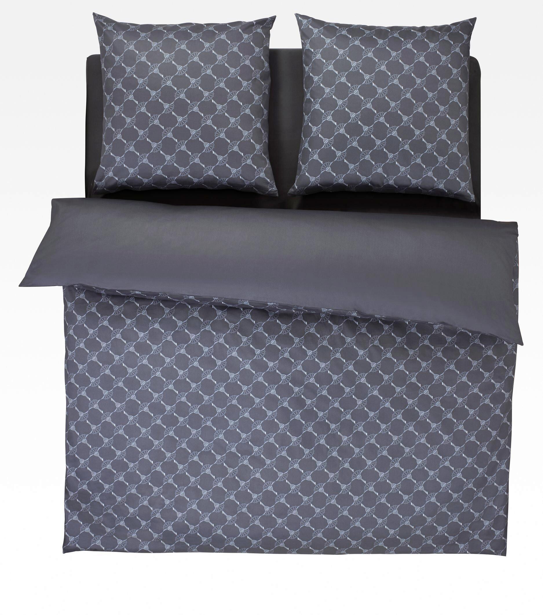 POŚCIEL DWUSTRONNA JOOP! CORNFLOWER GRADIANT - kolor grafitowy, Basics, tkanina (200/200cm) - Joop!