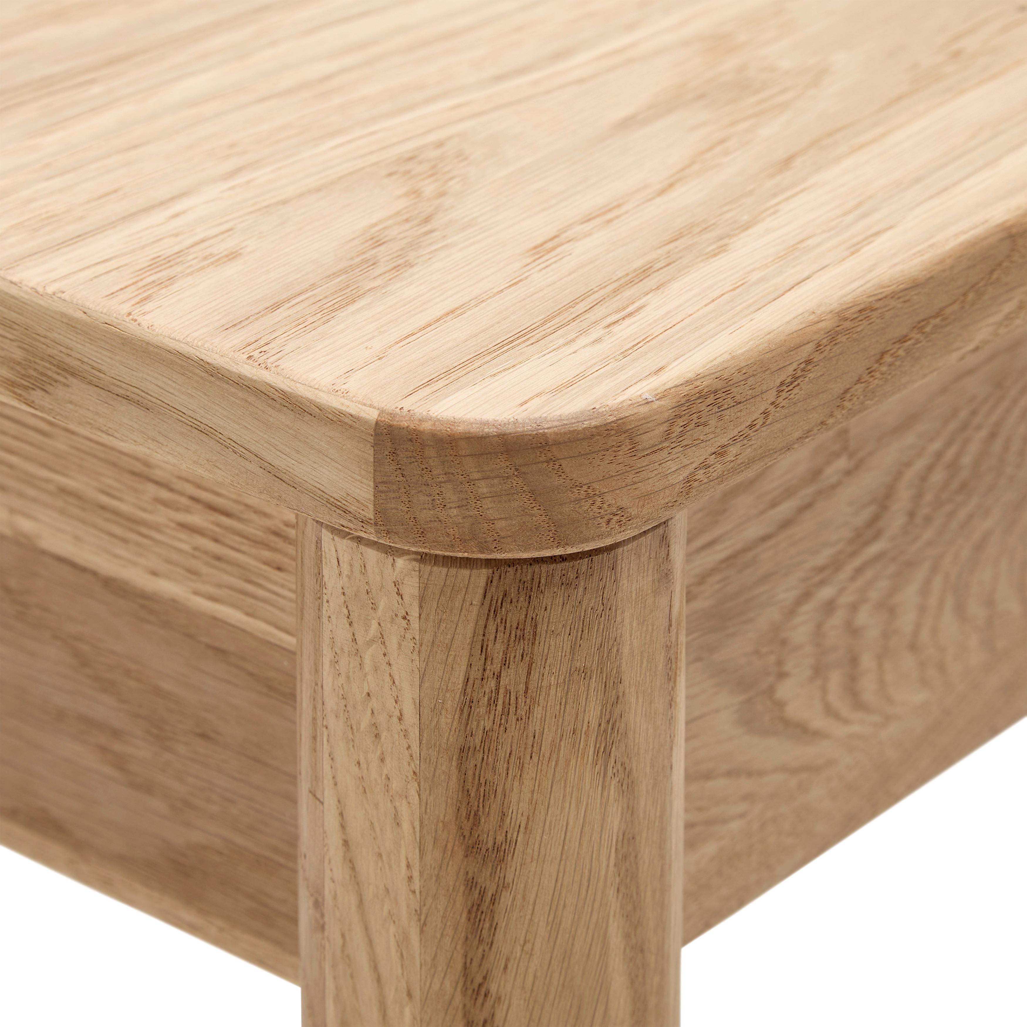SKRIVBORD LUND - ekfärgad, Modern, trä (120/60/76cm) - Mömax