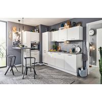 Einbauküche PN80 Weiß - Weiß, MODERN, Holzwerkstoff (150/240cm) - Pino