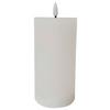 Kerze mit LED Fendy in Weiss - Weiss (10/20cm) - Premium Living
