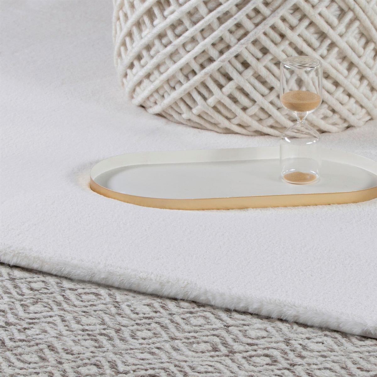 Flachwebeteppich Chaplin 545 Creme 160x230 - Creme, Basics, Textil (160/230cm) - Kayoom