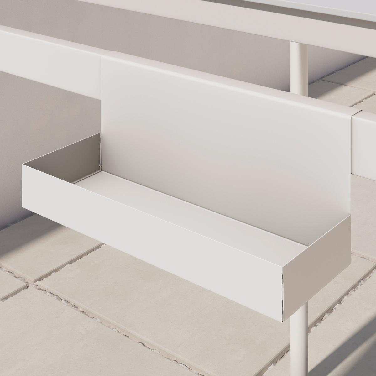Balkonset Moni Naturfarben/Beige, 5-teilig - Beige/Naturfarben, MODERN, Kunststoff/Metall - Mömax