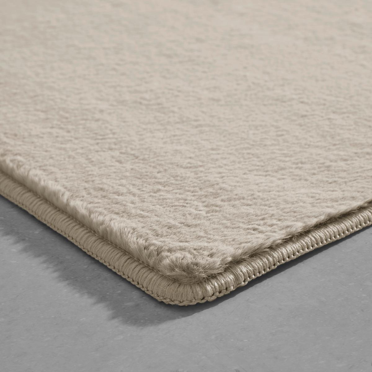Műszőrme Szőnyeg Tom 50/80 - lila/bézs, Konventionell, szőrme (50/80cm) - Mömax
