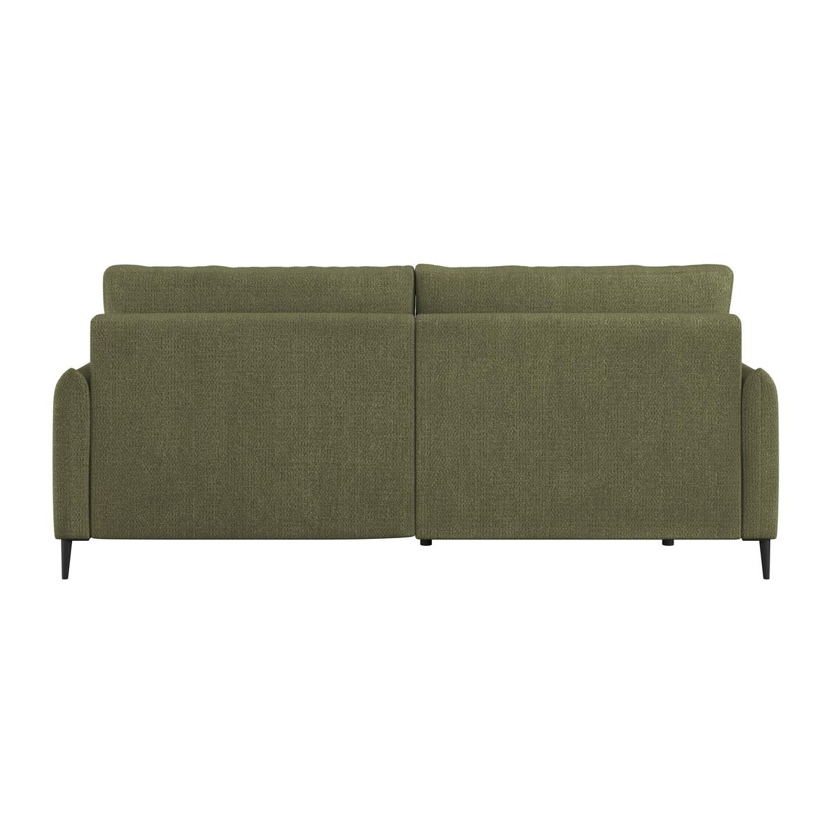 Kutna Garnitura Polis - zelena/crna, Trend, tekstil/metal (221/142cm) - Ondega