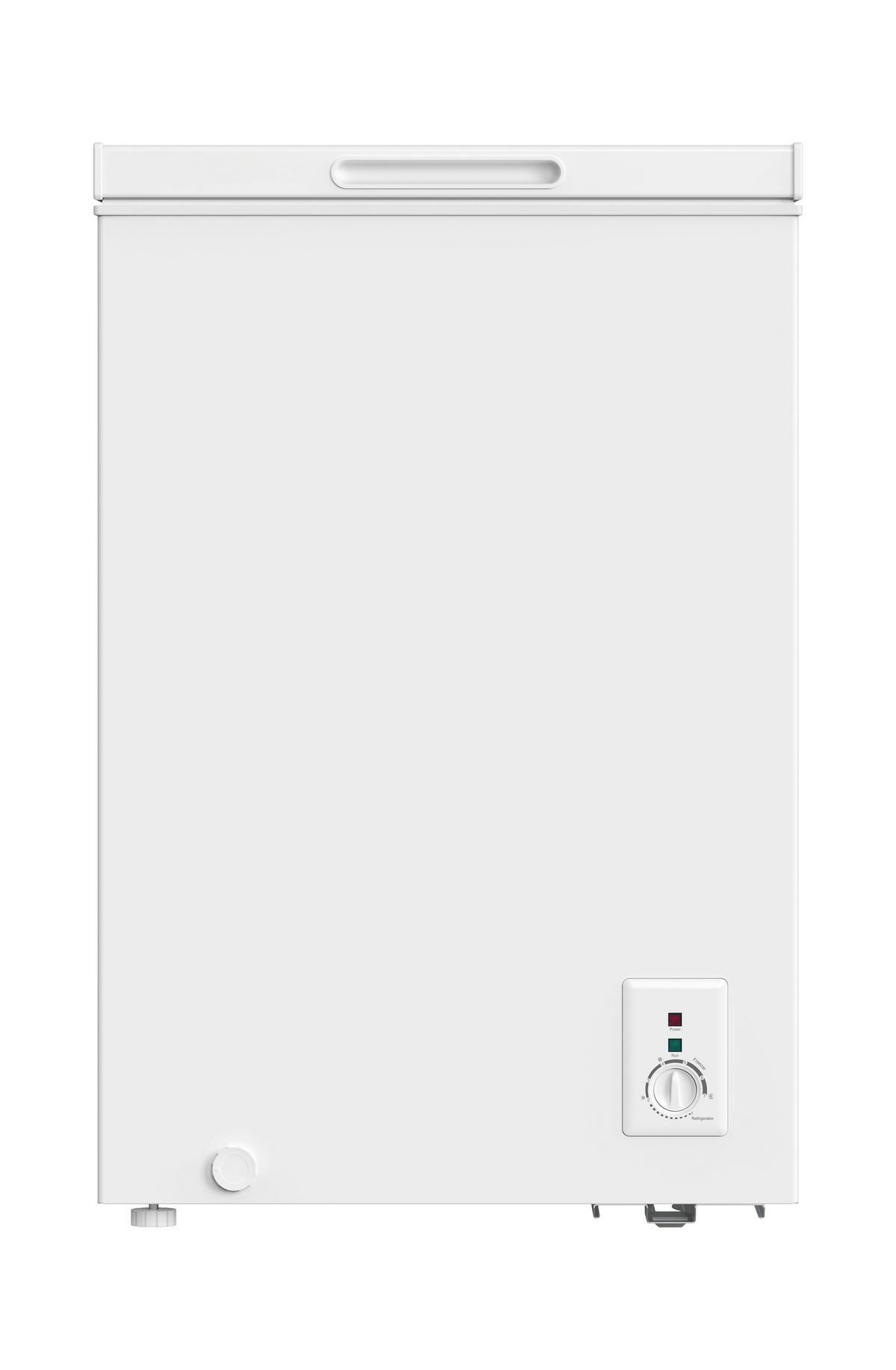 Gefriertruhe GT100E - Weiß, Basics, Kunststoff (54,5/83,5/47,6cm) - PKM