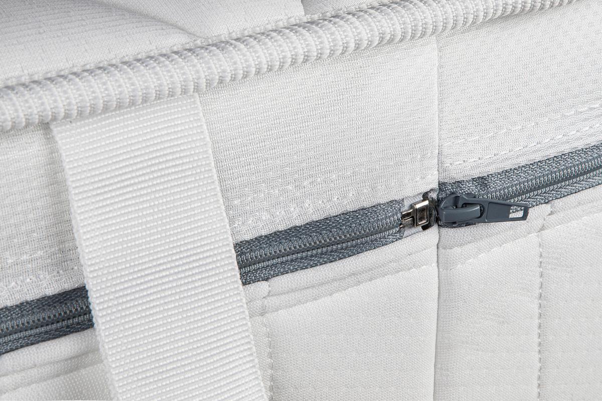 Kaltschaummatratze Air Deluxe 3D H2/3 ca. 140x200cm - Weiß, Basics, Textil (140/200cm) - MID.YOU