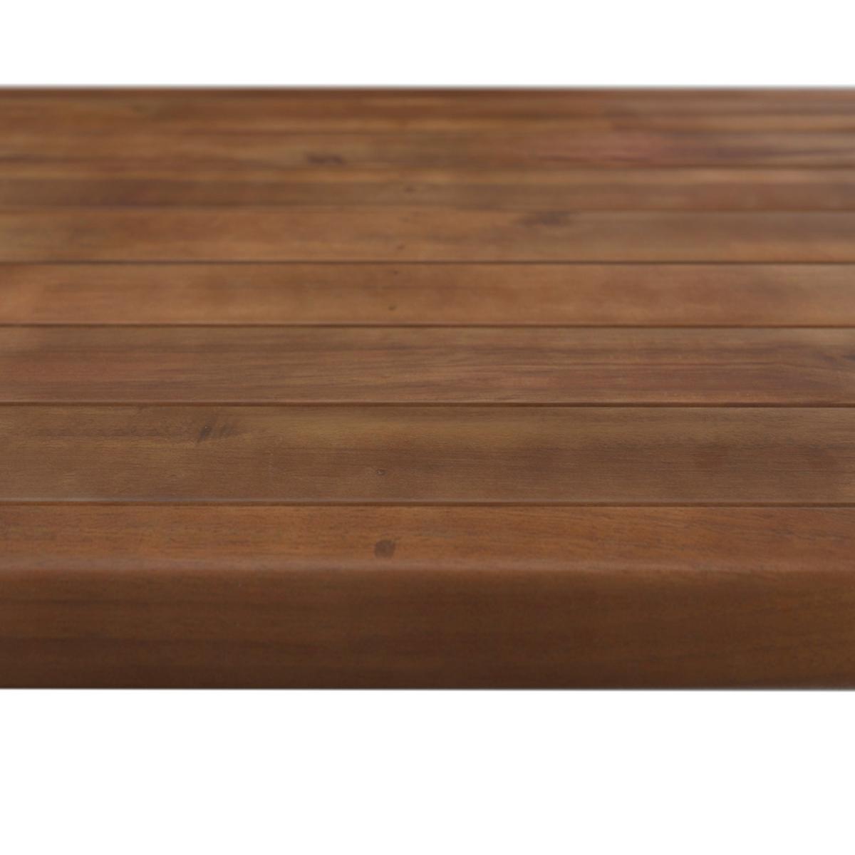 Lounge Garnitura Dona - barva tikovine/barve hrasta, Moderno, tekstil/les (213/68/71cm) - Bessagi Garden