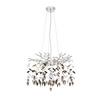 HÄNGLAMPA MONI - klar/kromfärg, Modern, metall/plast (60/60/120cm) - Mömax