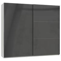 Ormar S Kliznim Vratima Level 36c - bijela/siva, Moderno, drvni materijal (200/216/65cm) - Modern Living