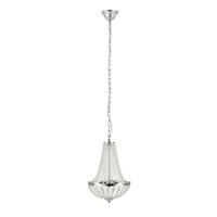 Kronleuchter Gränsö max. 20 Watt - Klar/Goldfarben, Basics, Glas/Metall (30/30/40cm) - Markslöjd