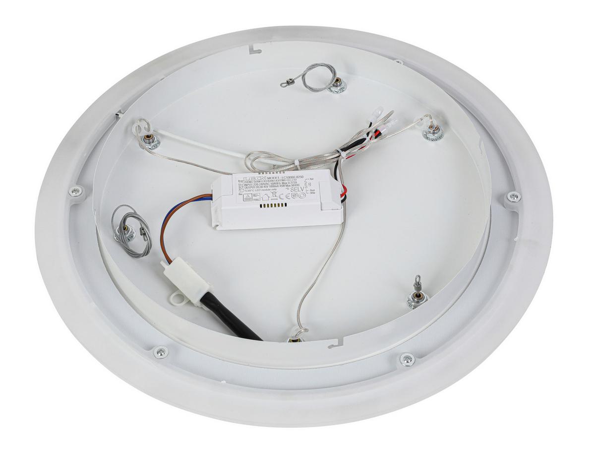Led Függőlámpa Stoni - Pezsgő, Modern, műanyag/fém (42/42/150cm) - Mömax